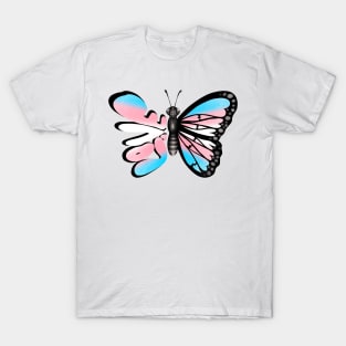 Trans Pride Butterfly T-Shirt